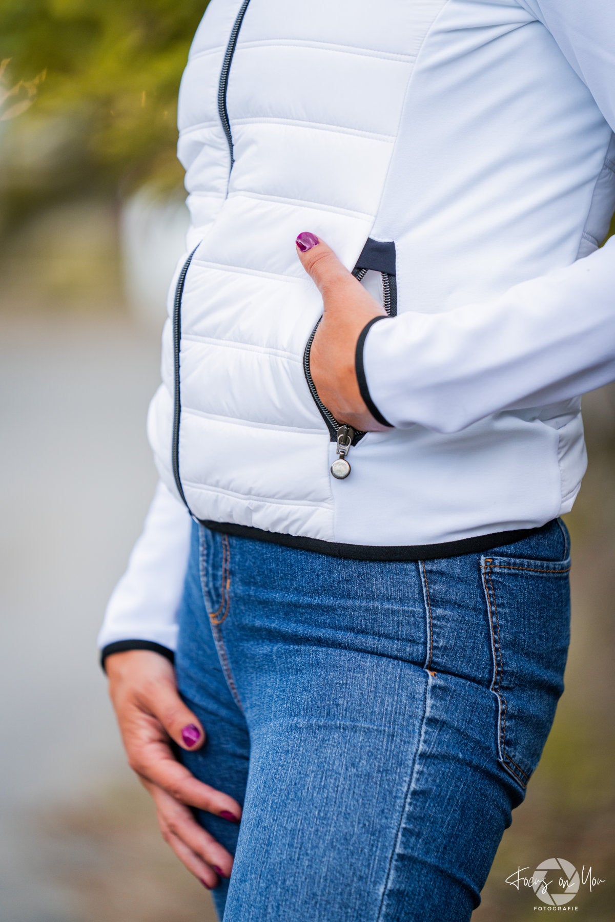Jacke Kitzbühel in white